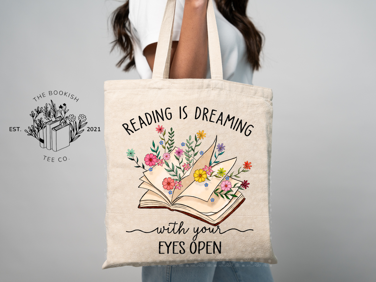 Reading is Dreaming - Canvas Tote Bag