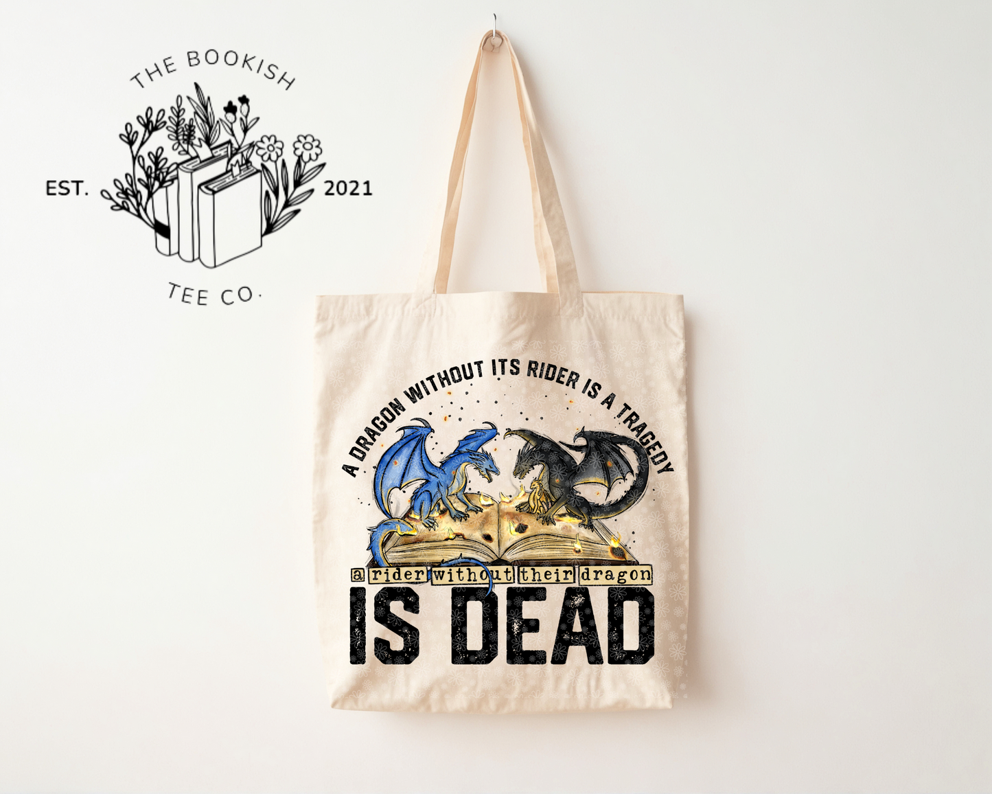 Is Dead - Canvas Tote Bag