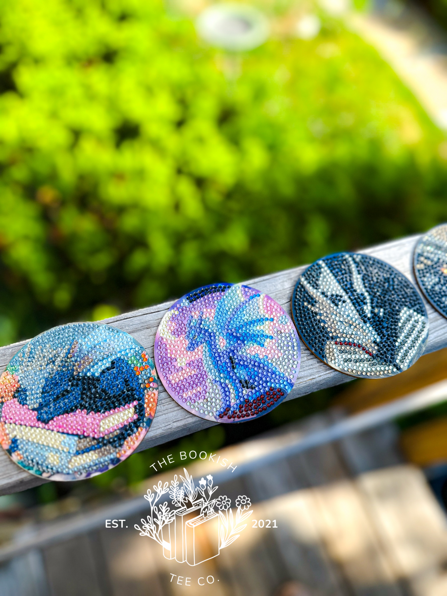 Dragon Diamond Art Coaster Set (RTS)