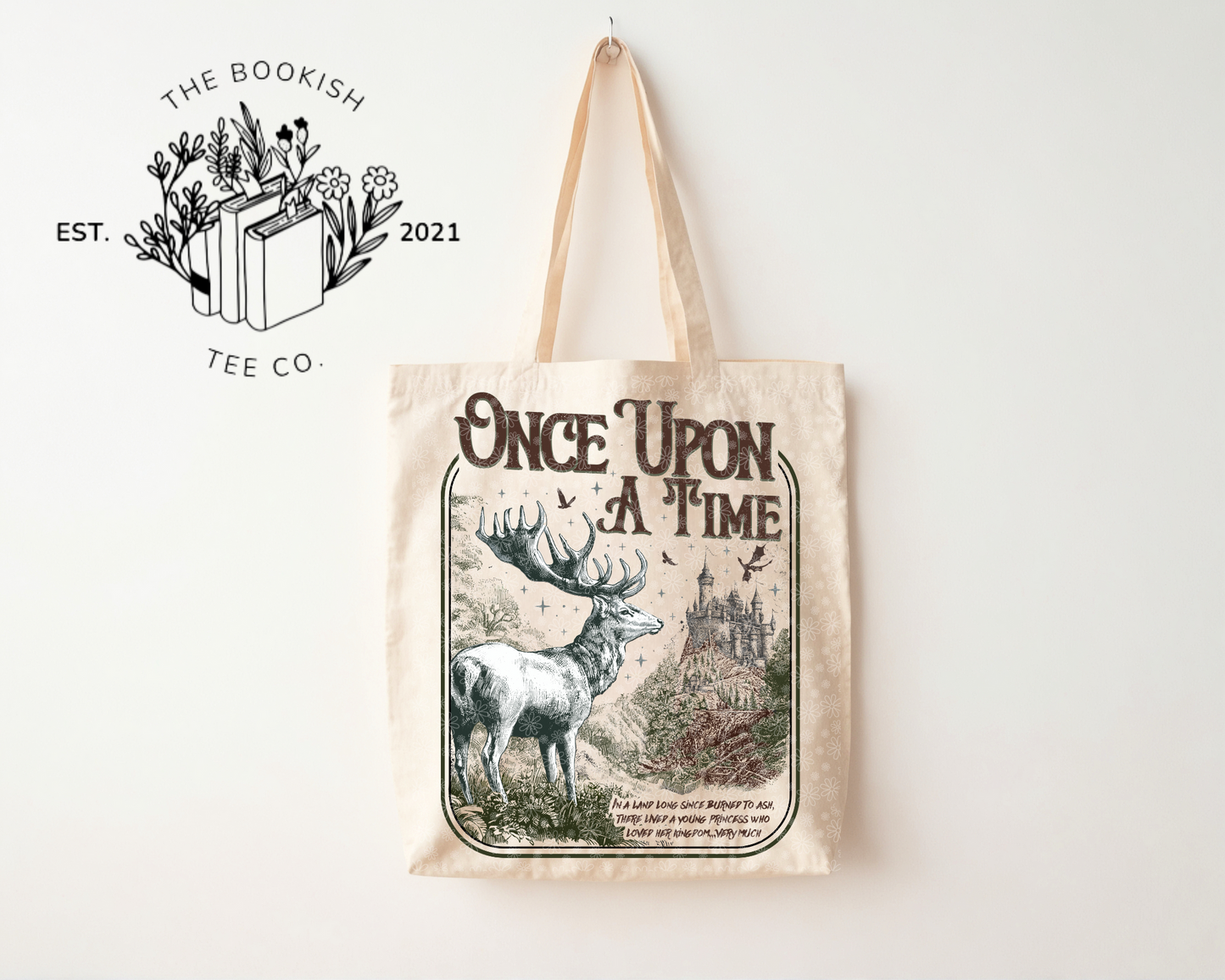 Once Upon a Time - Canvas Tote Bag
