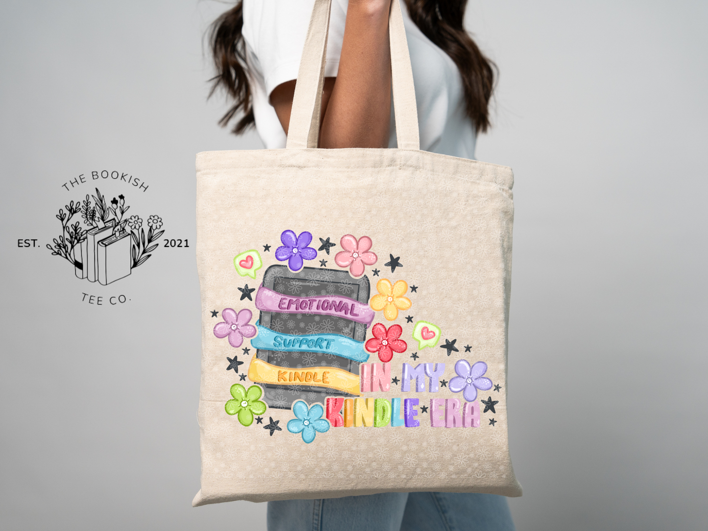 In My Kindle Era - Canvas Tote Bag