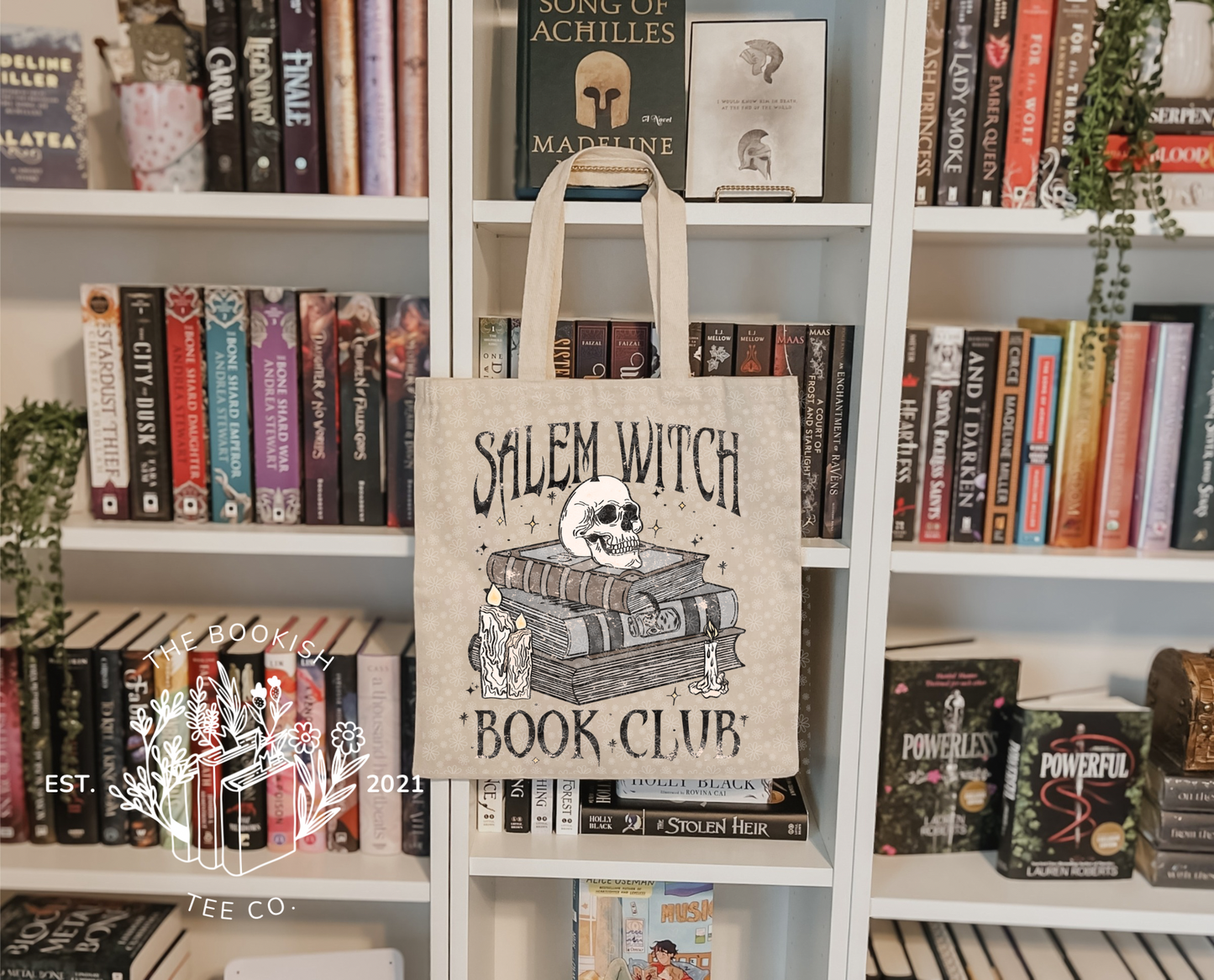 Salem Witch Book Club - Canvas Tote Bag