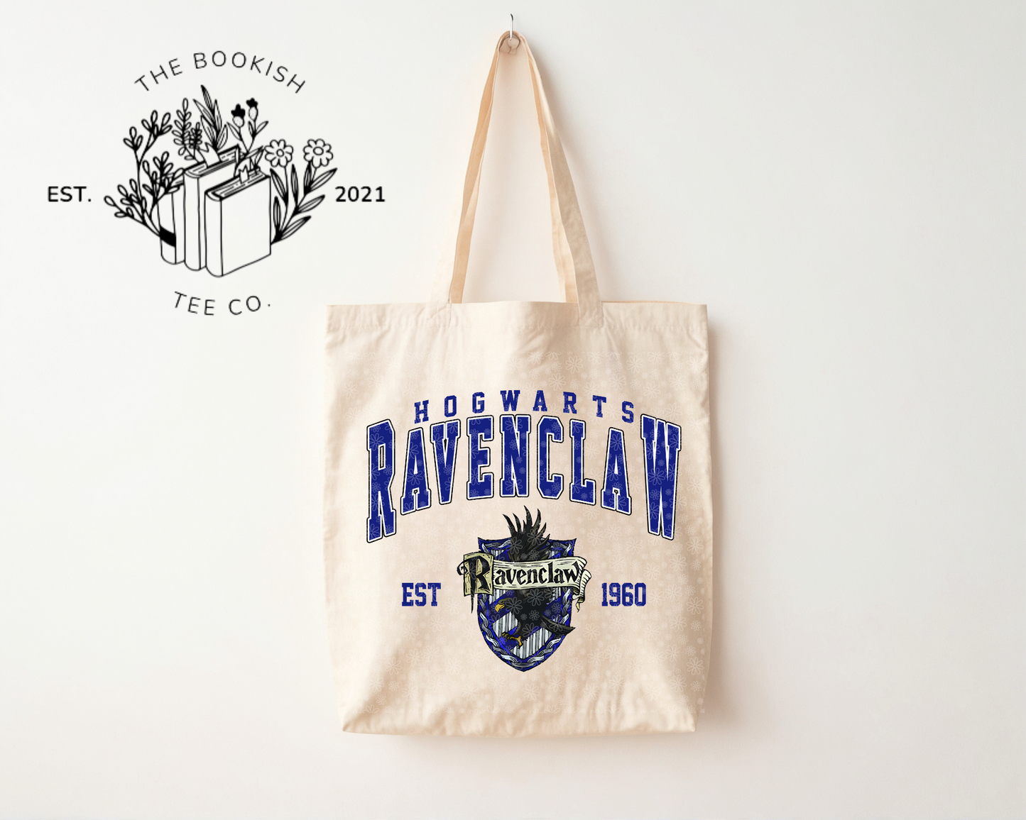 Blue House - Canvas Tote Bag
