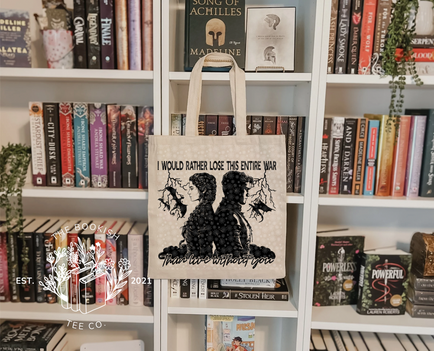 I’d Rather Lose This War - Canvas Tote Bag