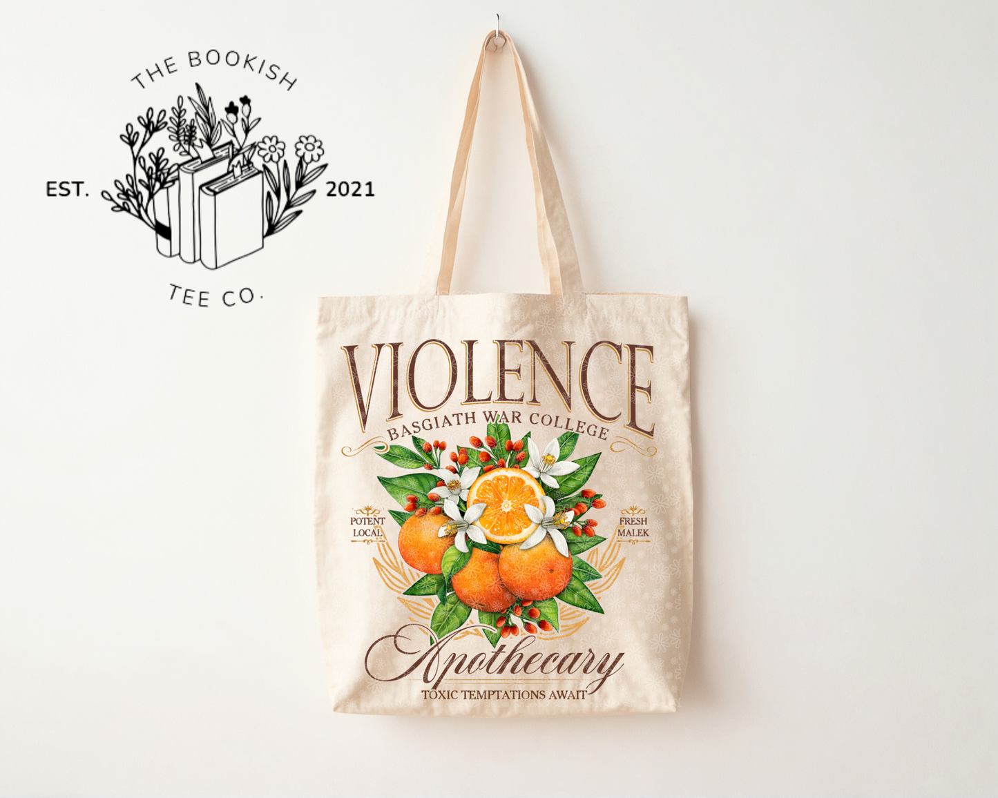 Violence Apothecary - Canvas Tote Bag
