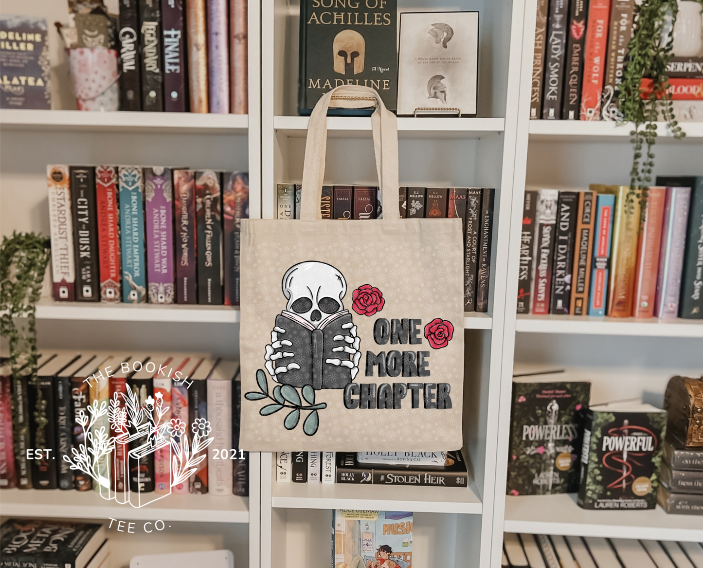 One More Chapter - Canvas Tote Bag