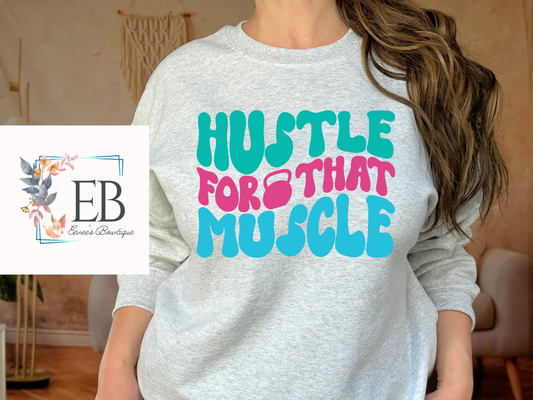 Hustle for that Muscle - Adult Tee