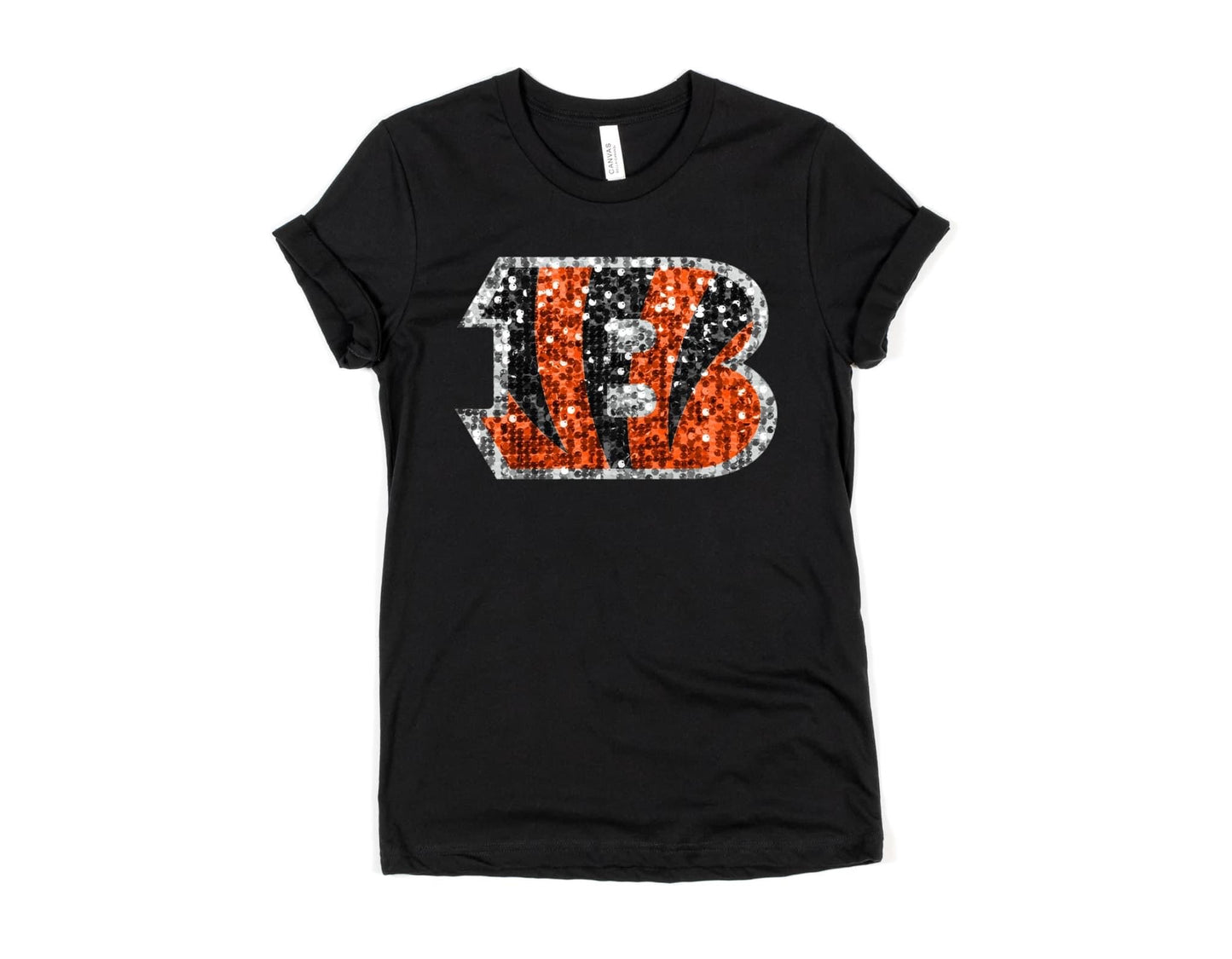 Sequin Football Teams (ALL TEAMS ARE IN THIS LISTING) - Adult Tee