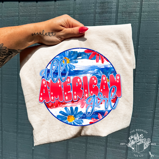 All American Girl - Adult Tee