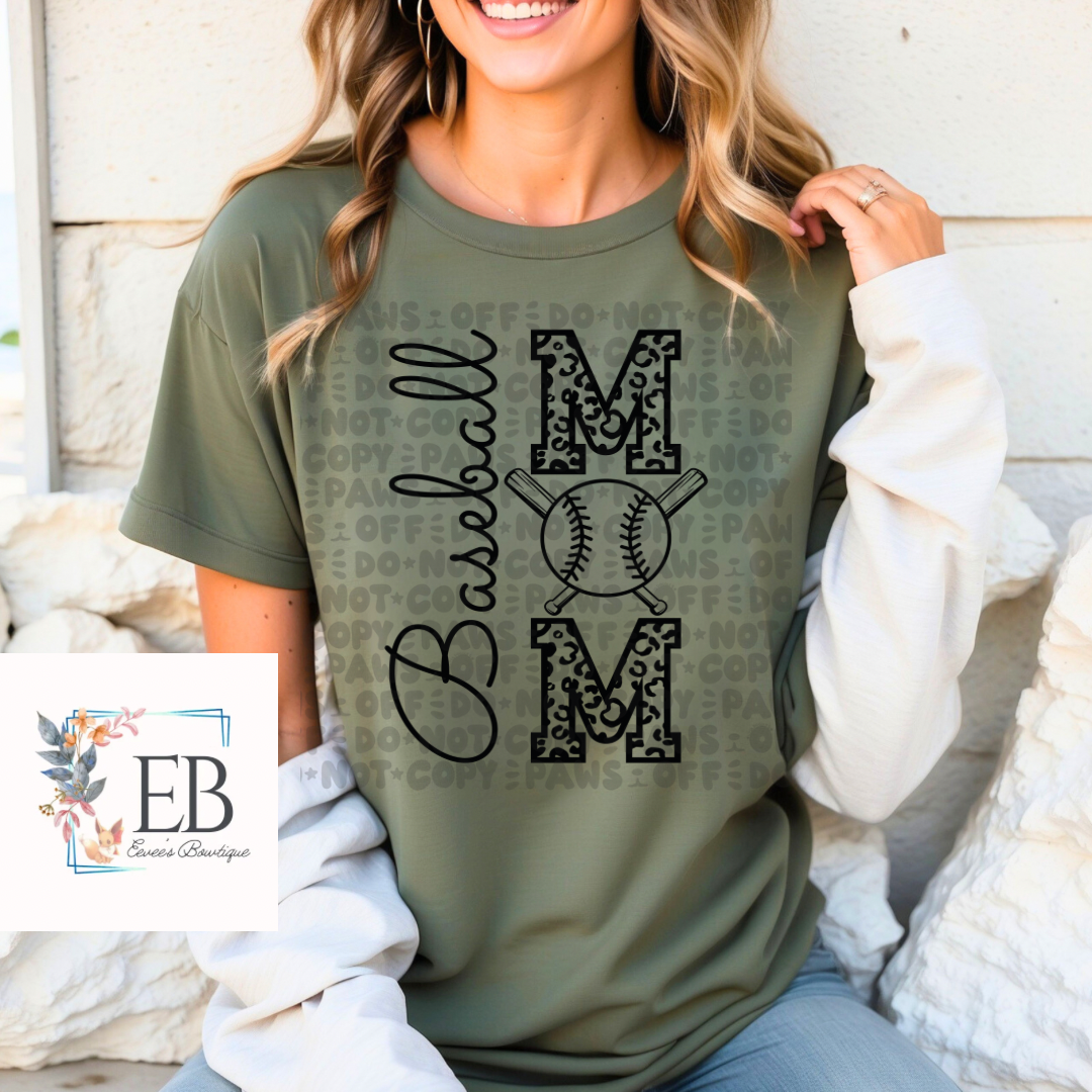 Baseball Mom - Adult Tee