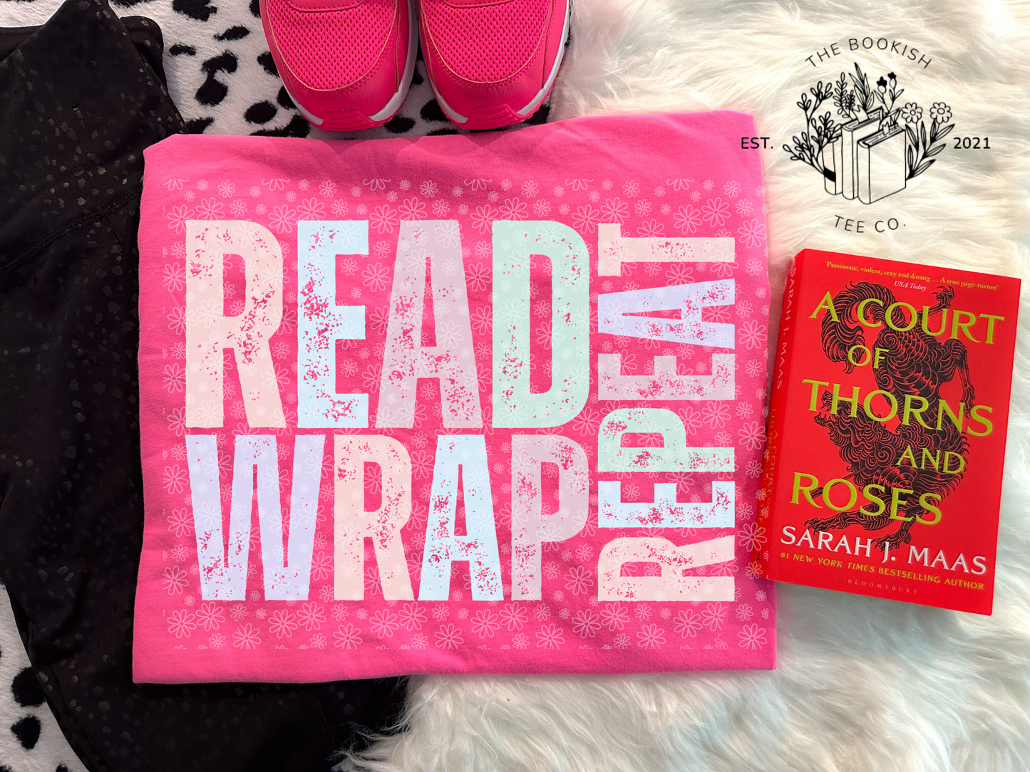 Read Wrap Repeat - Adult Tee