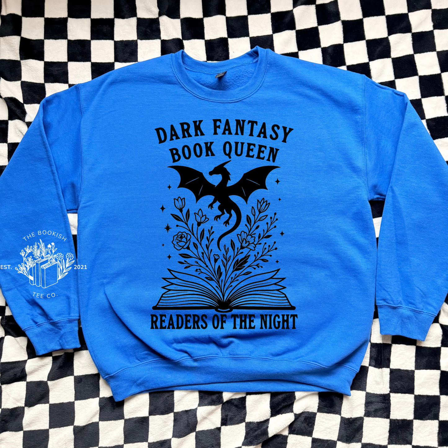 Dark Fantasy Book Queen - Adult Tee