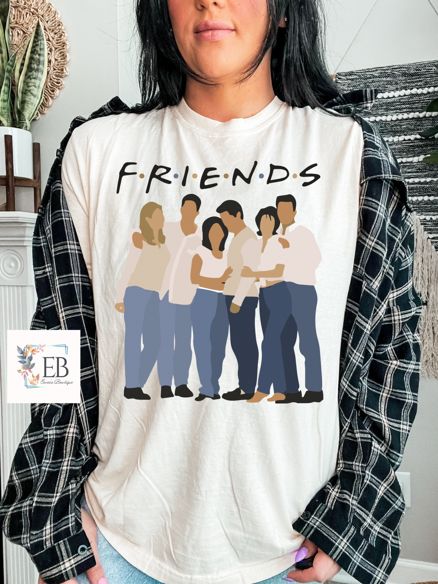 Casual Faceless Friends - Adult Tee