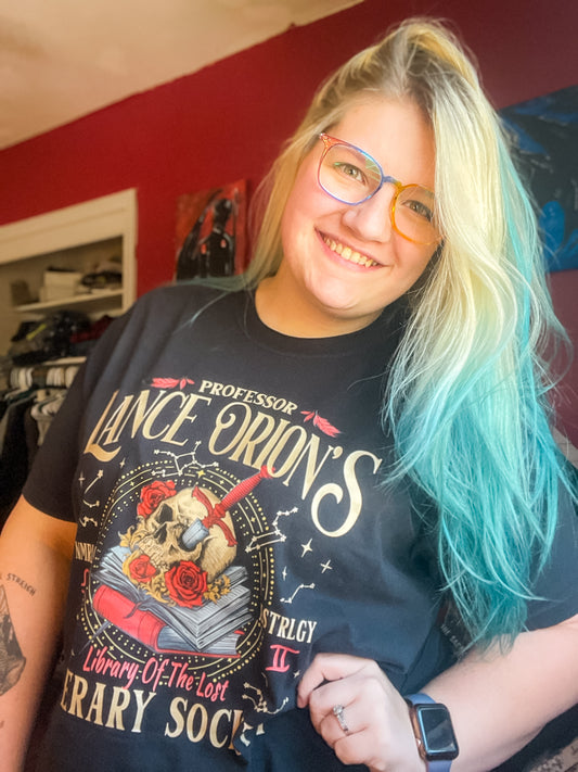 Lance’s Literary Society - Adult Tee