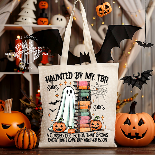 Haunted By My TBR - Canvas Tote Bag