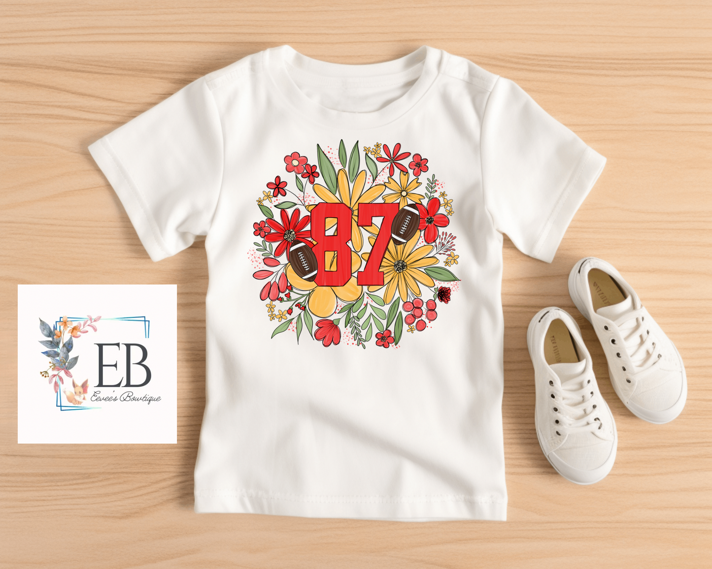 KC 87 Floral - Youth Tee