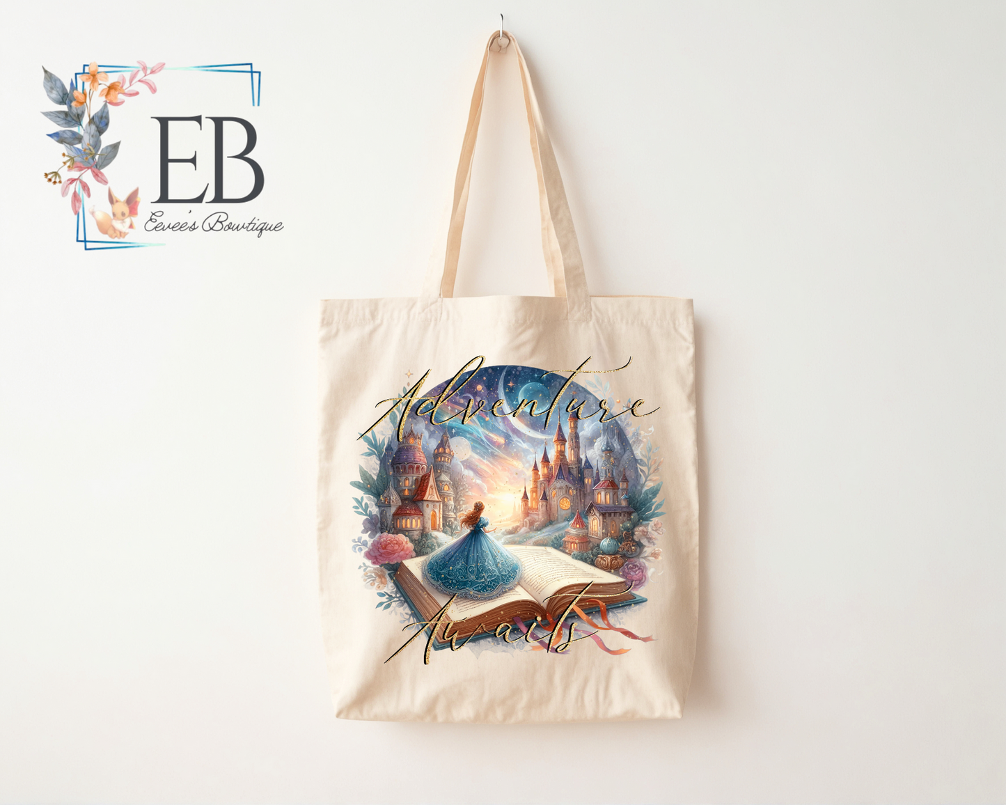 Bookish Canvas Tote Bag