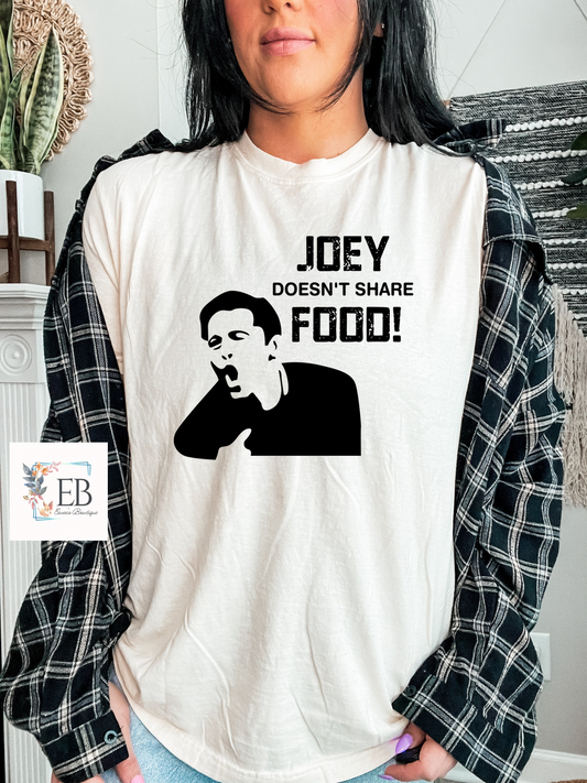 Doesnt Share Food - Adult Tee