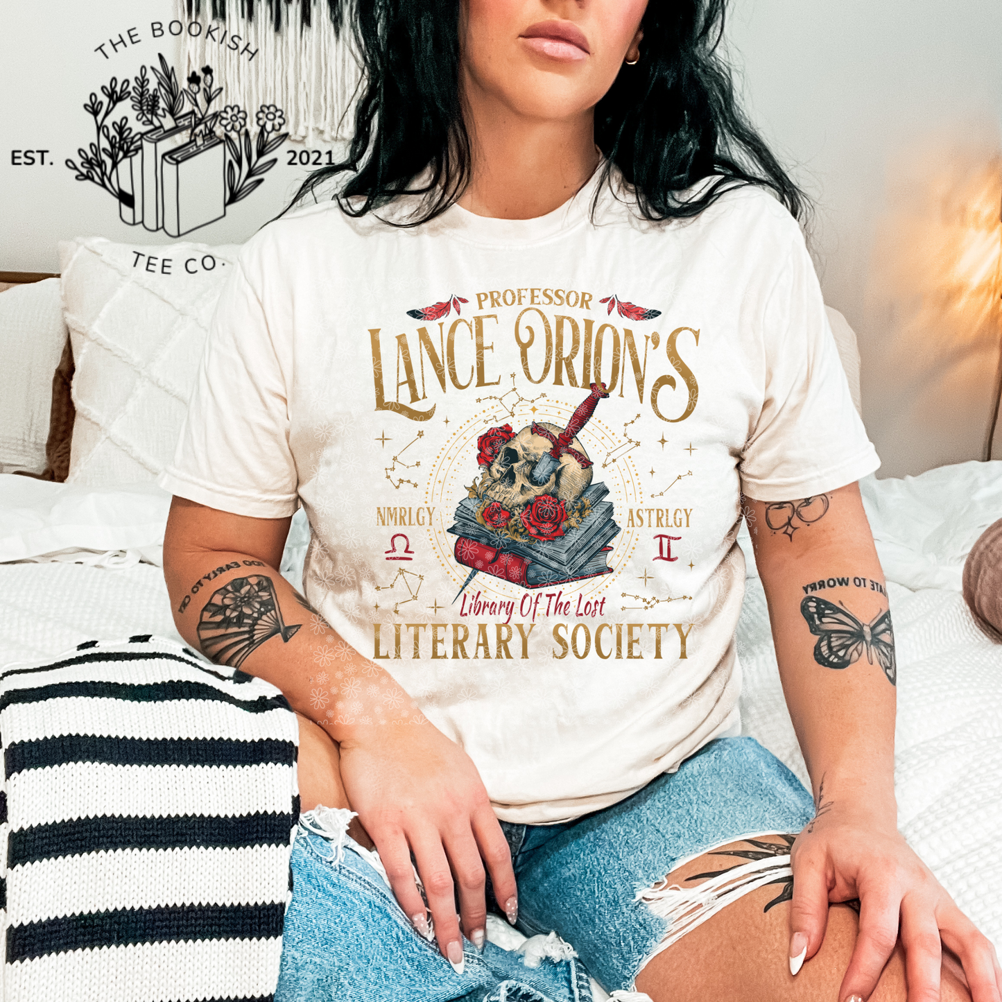 Lance’s Literary Society - Adult Tee
