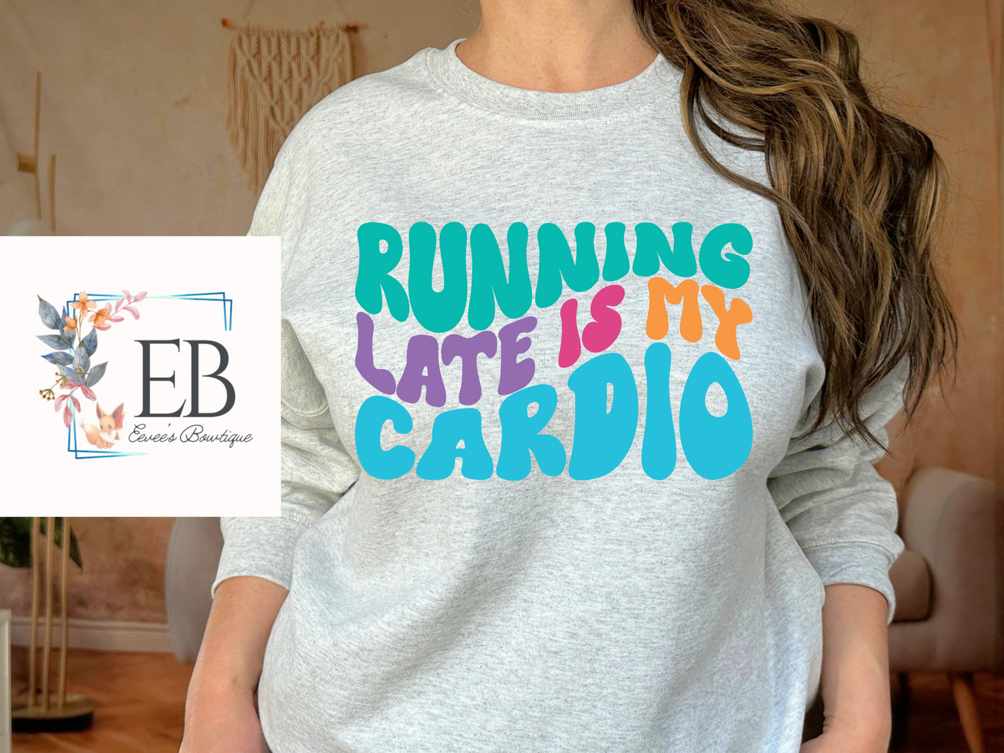 Running Late is My Cardio - Adult Tee