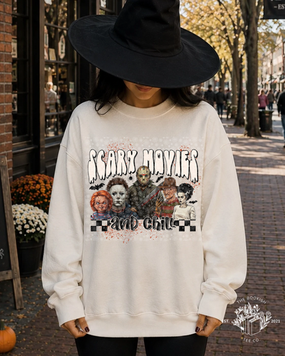 Scary Movies & Chill - Adult Tee