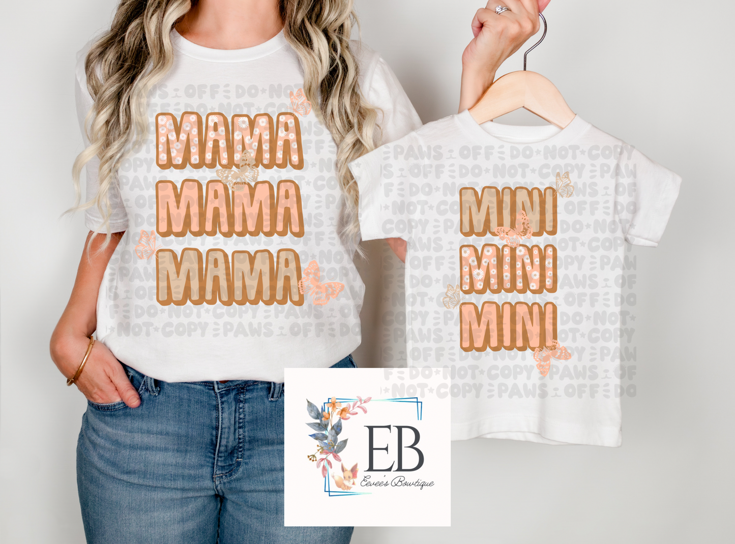 Boho Butterfly Mama - Adult Tee