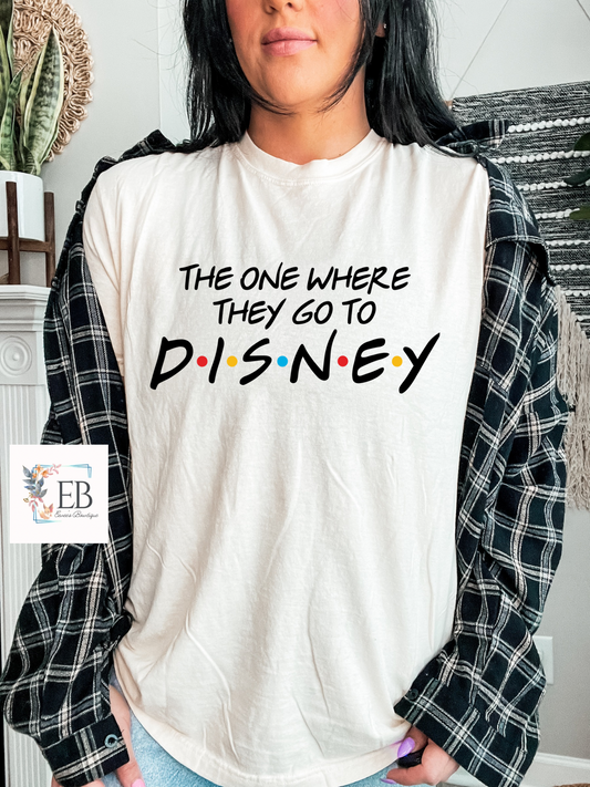 The One Where They Go to D - Adult Tee