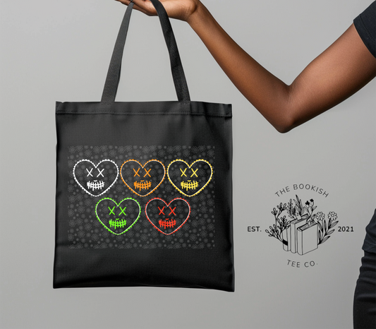 Heathen Hearts  - Canvas Tote Bag