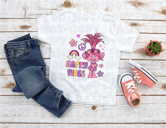 Happy Vibes - Youth Tee