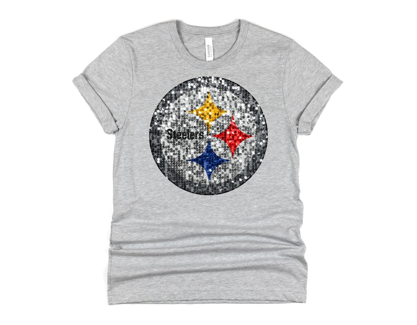 Sequin Football Teams (ALL TEAMS ARE IN THIS LISTING) - Adult Tee