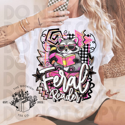 Feral Reader - Adult Tee