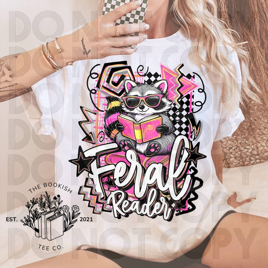Feral Reader - Adult Tee
