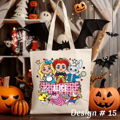Halloween Name Bags