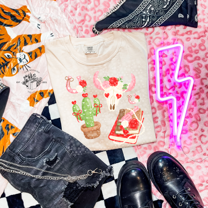 Cowboy Romance Elements - Adult Tee