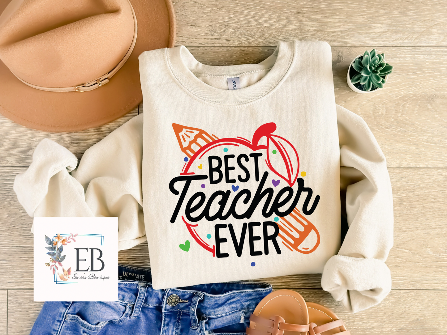 Best Teacher Ever - Adult Tee