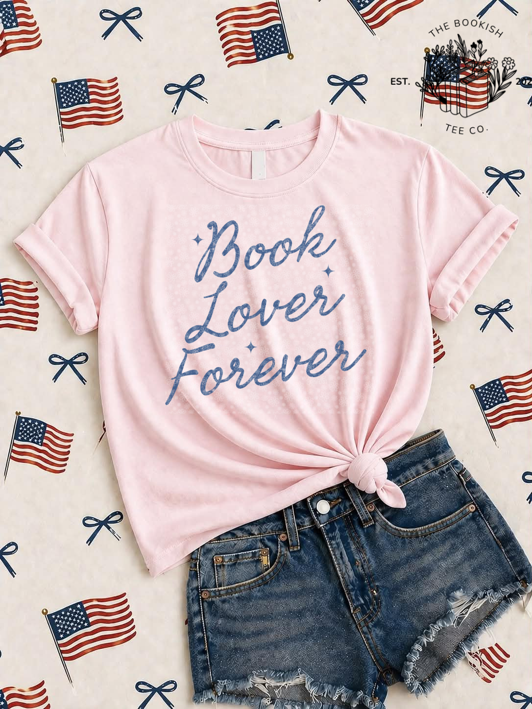 BLF Blue Text - Adult Tee