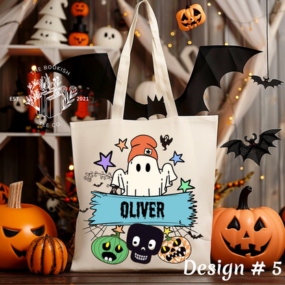 Halloween Name Bags