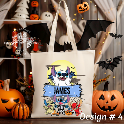 Halloween Name Bags