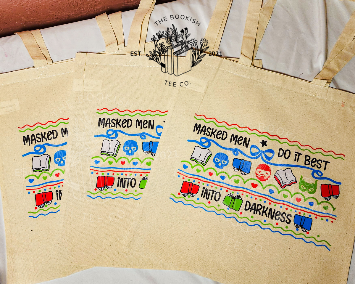Masked Men - Tote Bag (RTS)