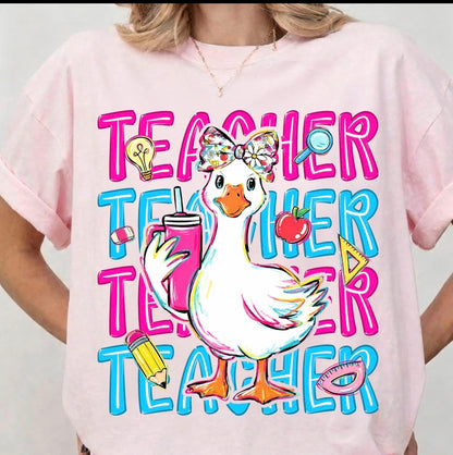 Teacher Goose - Adult Tee