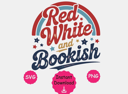 Red, White, & Bookish - Adult Tee