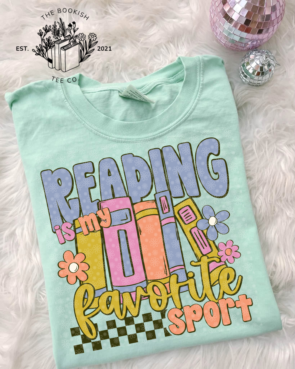 Reading is my Favorite Sport - Adult Tee