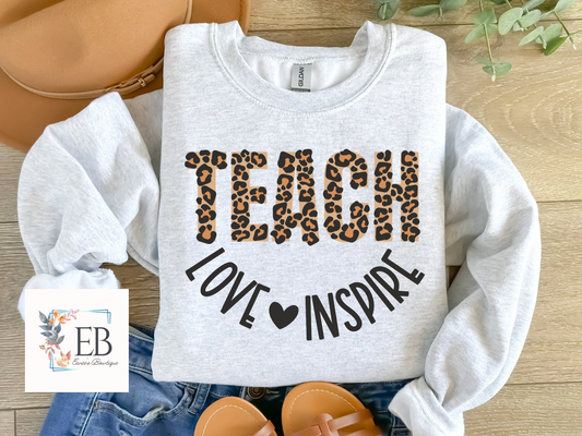 Teach, Love, Inspire - Adult Tee