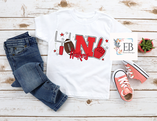 Nebraska Goal - Kids Tee