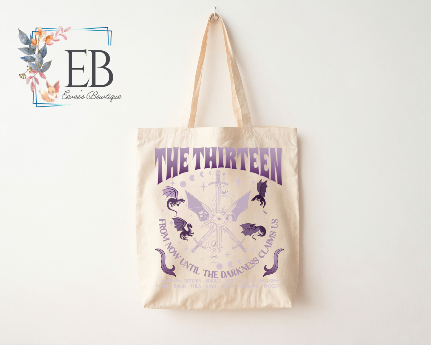 Bookish Canvas Tote Bag