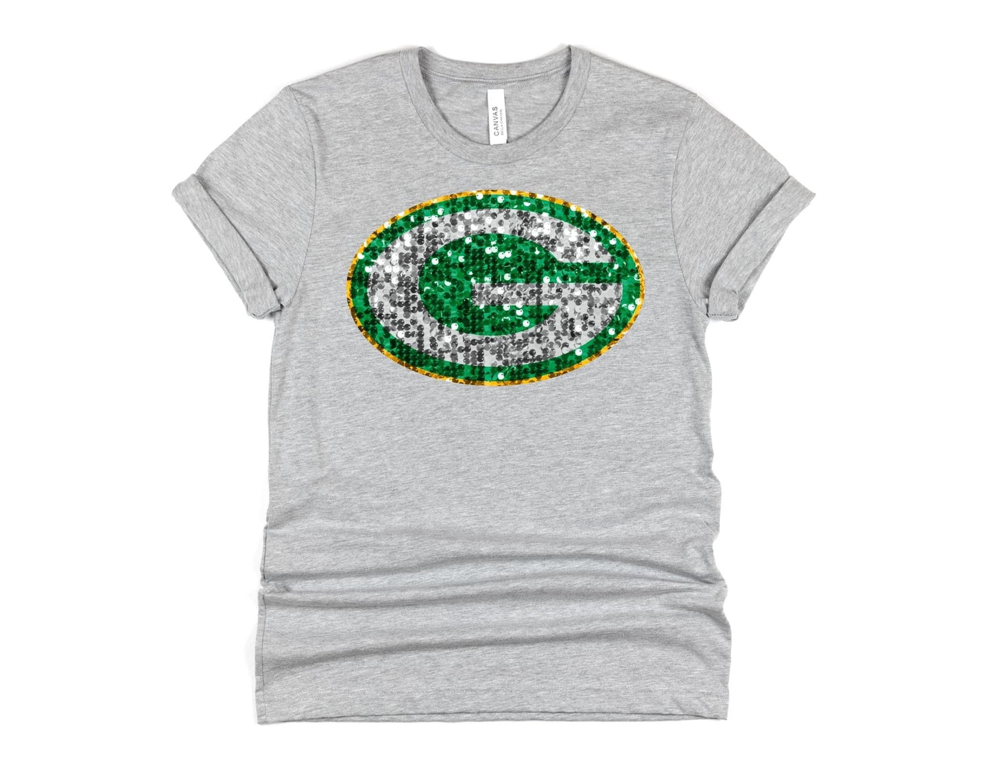 Sequin Football Teams (ALL TEAMS ARE IN THIS LISTING) - Adult Tee