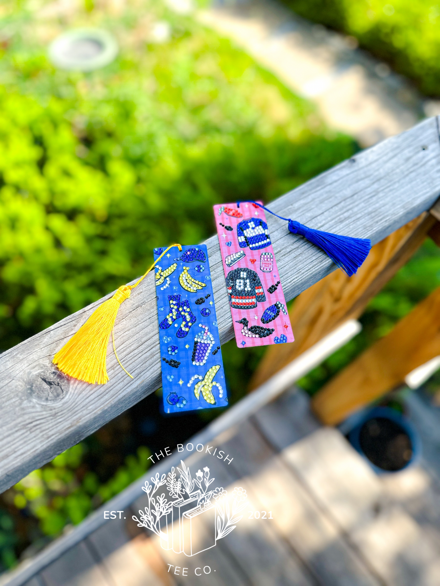 Hockey Romance Diamond Art Bookmark (RTS)