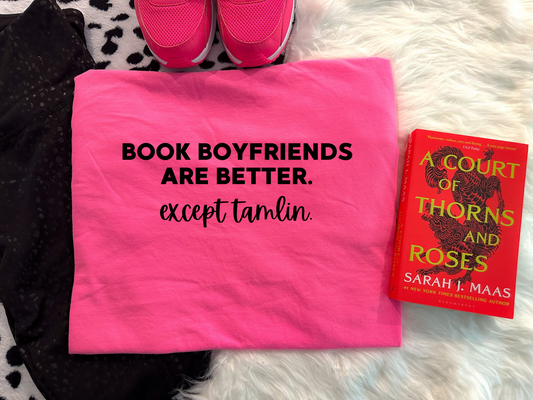 Book Boyfriends are Better - Adult Tee