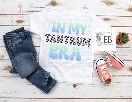 Blue In My Tantrum Era - Youth Tee