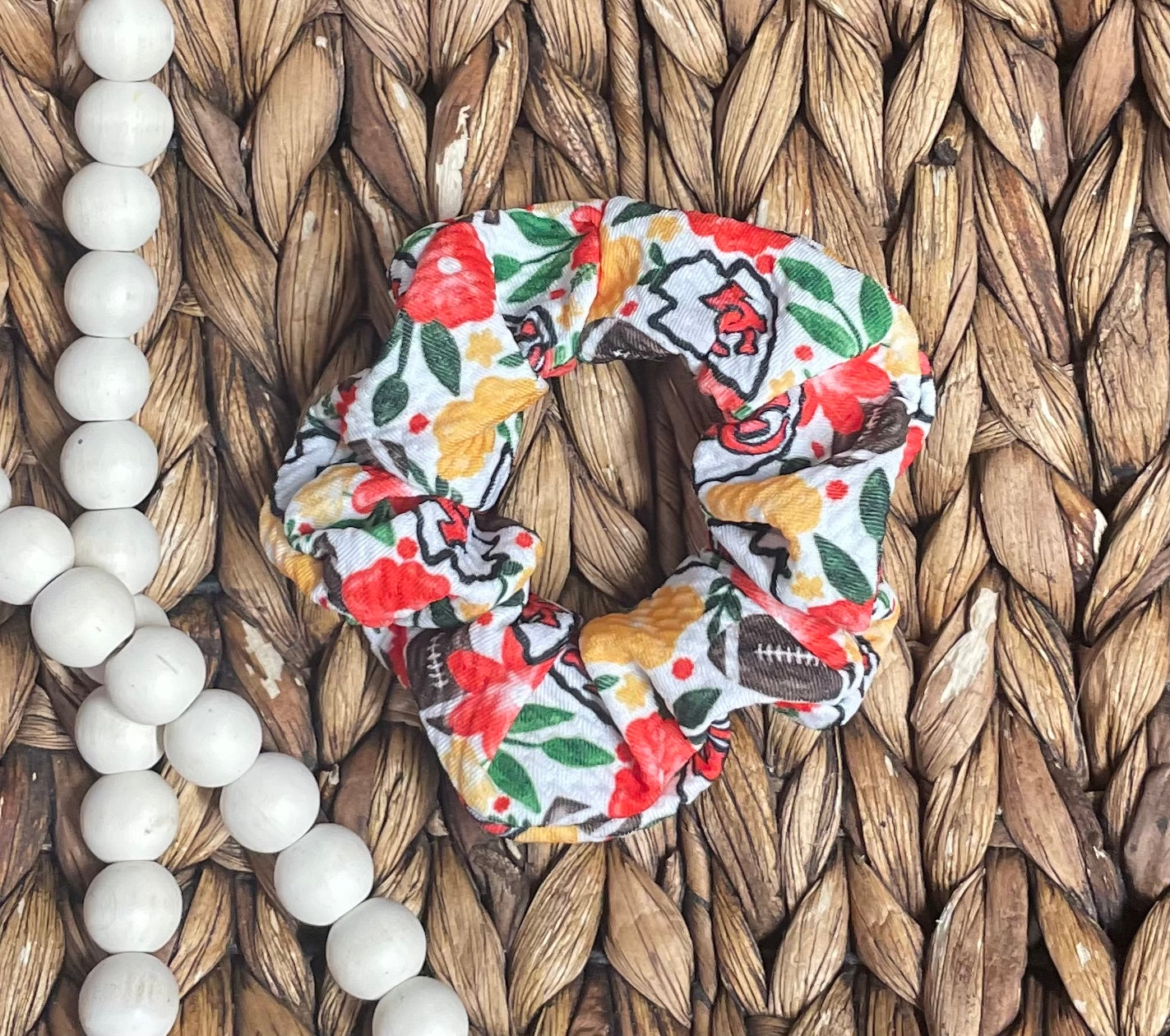 Floral KC - Scrunchie (RTS)